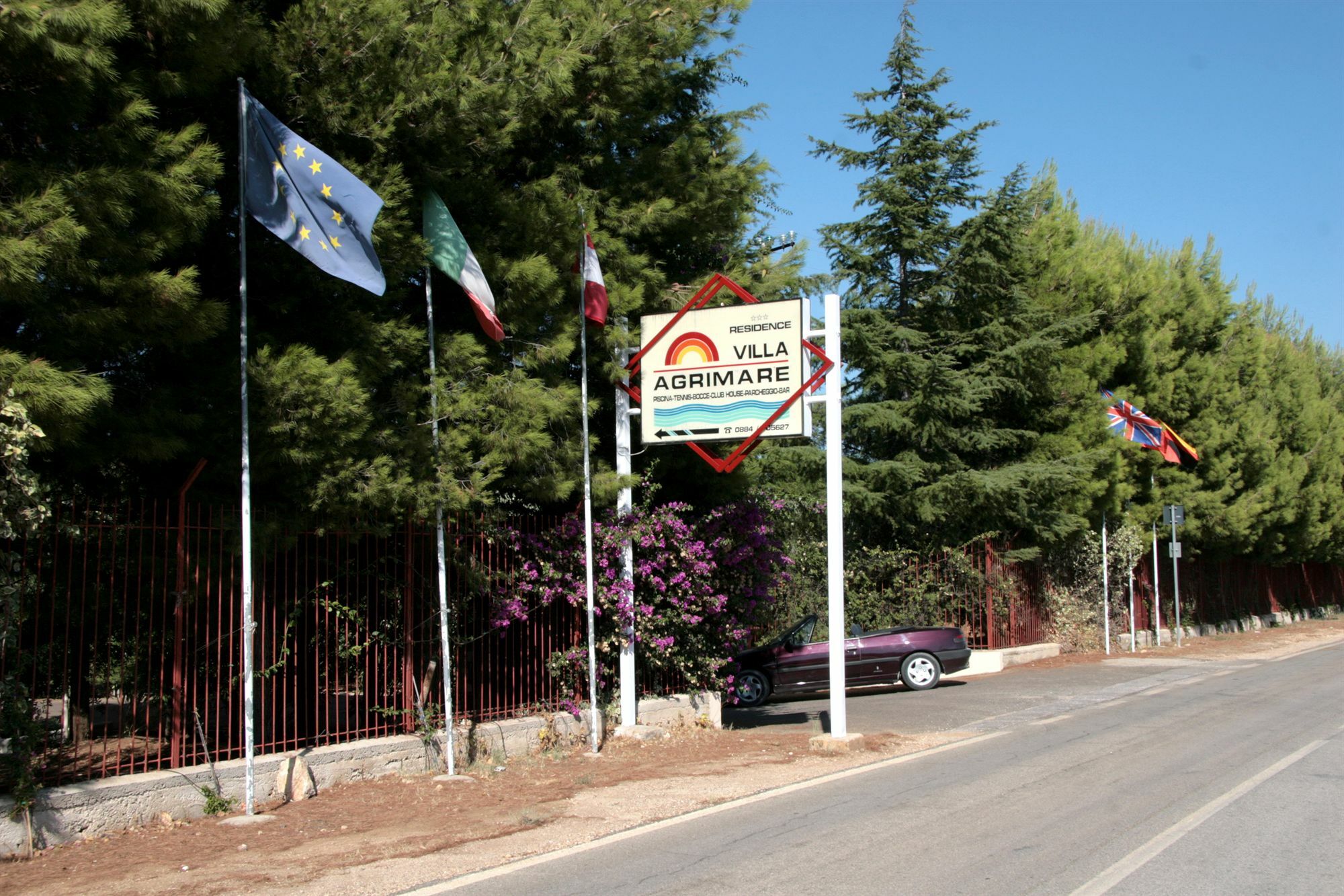 Residence Villa Agrimare Vieste Buitenkant foto